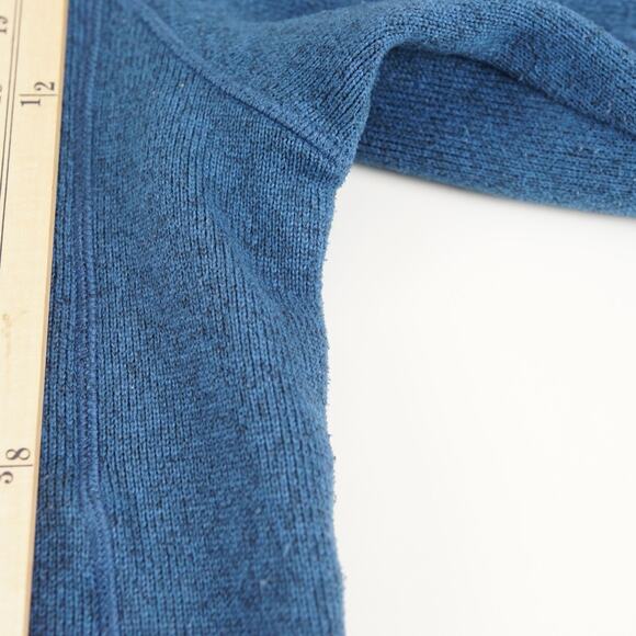 Patagonia Better Sweater 1/4 Zip Fleece Blue Pullove Mens Sz M - Picture 6 of 12